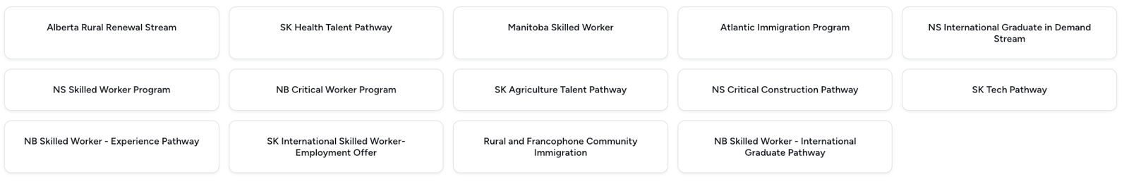 PR direct. No LMIA. No Job offer needed.